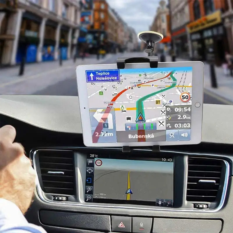 Car Tablet Holder Long Arm Suction Cup Mount for iPad Pro Air 4-13'' Xiaomi Tablet SUV Truck Vehicle Lift Uber Windshield Window