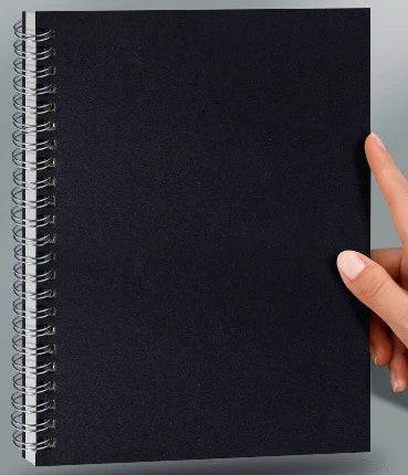 A5 kraft paper notebook B5 coil office notebook practice simple horizontal line notebook thick notebook