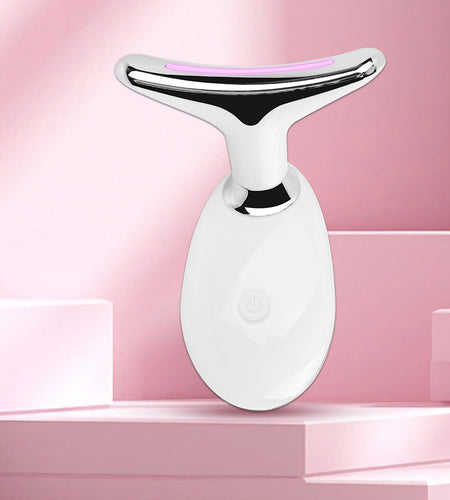 7-in-1 LED Face & Neck Massager – Skincare Device with Light Therapy