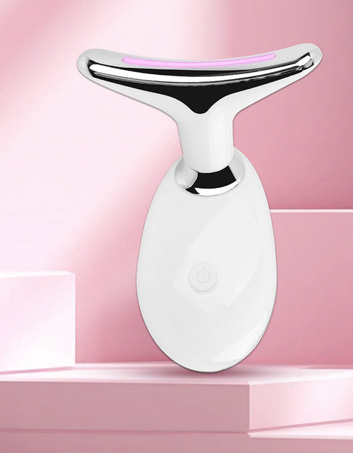 Load image into Gallery viewer, 7-in-1 LED Face &amp; Neck Massager – Skincare Device with Light Therapy
