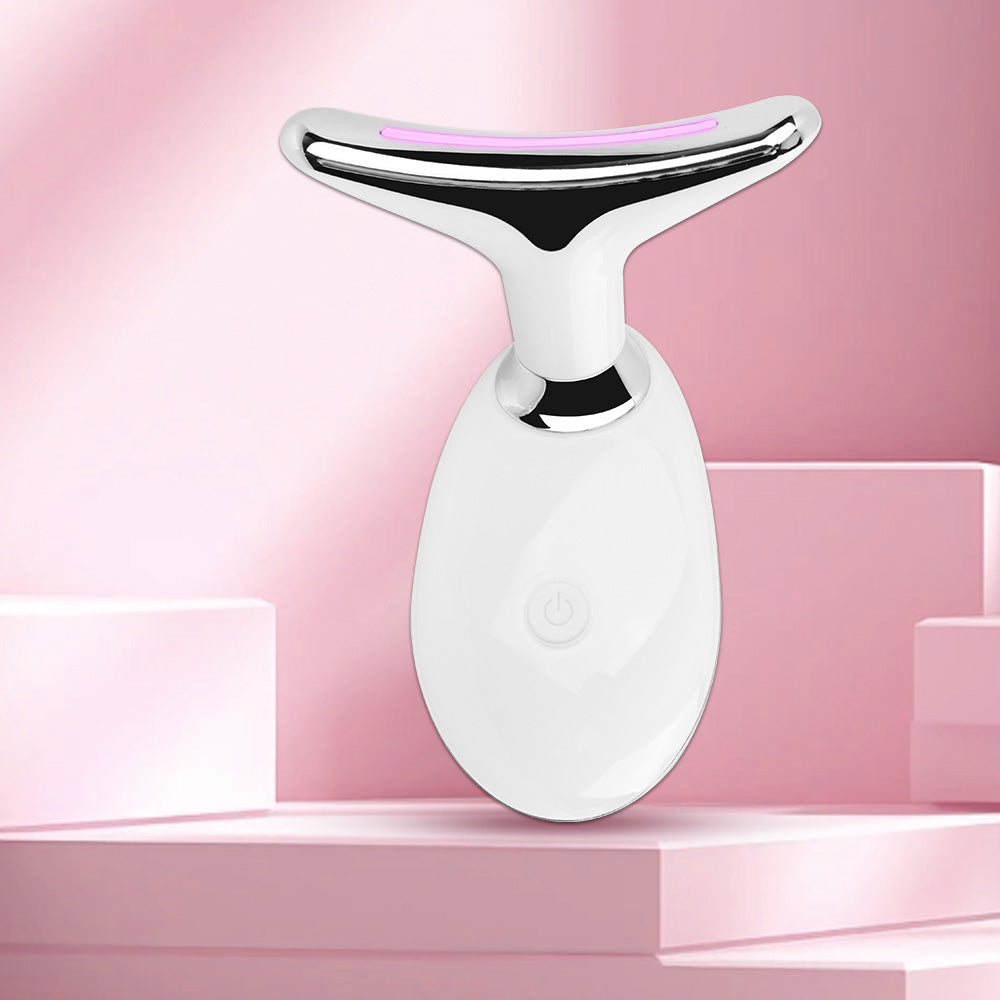 7-in-1 LED Face & Neck Massager – Skincare Device with Light Therapy