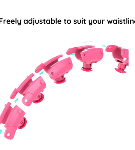 4 Extra Links for Smart Weighted Infinity Hula Hoop, Adjustable to Waistline