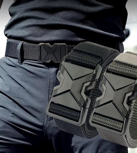 The New Men'S 125Cm Buckle Belt Nylon Braided Lightweight Breathable Daily Commuter Men'S Belt