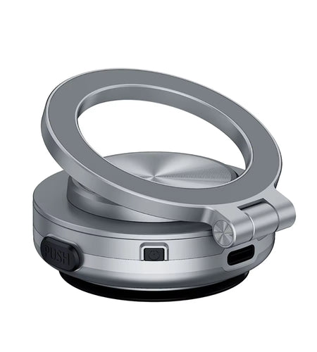 360°Rotatable Car Magnetic Holder Intelligent Vacuum Adsorption Phone Holder Car Mount Windshield Magnetic Car Stable Holder
