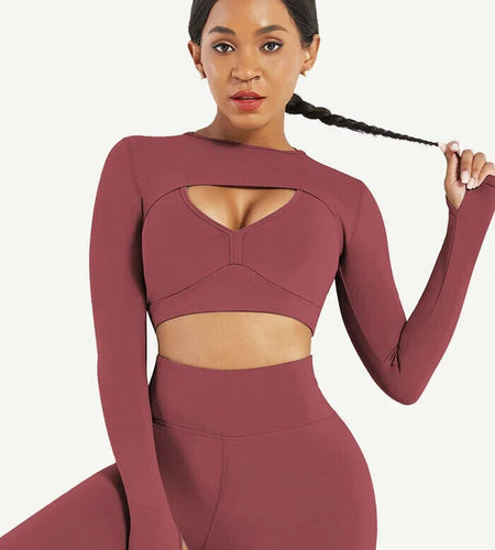 3 Piece Yoga Set Seamless Women Gym Sport Suit Gym Set