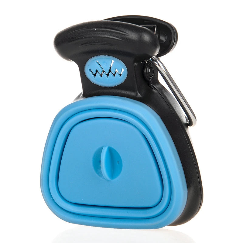PawPort™ Foldable Pet Pooper Scooper – Clean & Go with Decomposable Bags