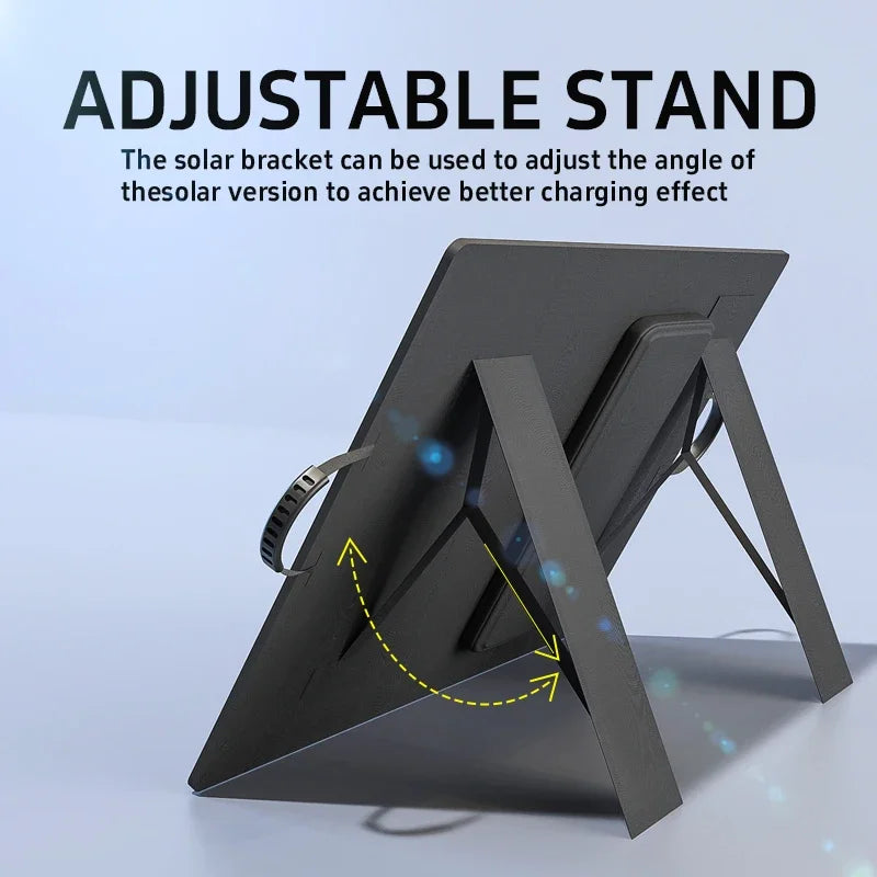 1000W Solar Panel Kit, Foldable Solar Panel,Foldable Solar Power Bank, Portable Charger, 18V Car Boat, Caravan, Camping