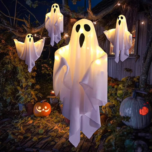 Glowing Ghost LED Hanging Decoration