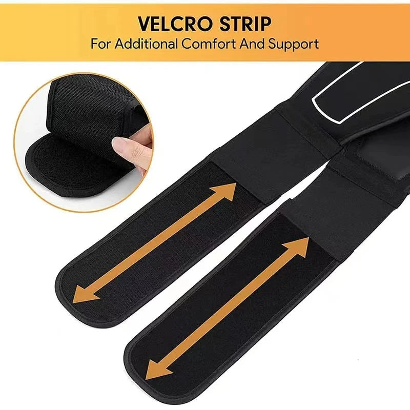 New USB Muscle Stimulator Belt ABS Trainer Belts EMS Abdominal Waist Belly Workout Massager Electric Home Gym Fitness Equiment