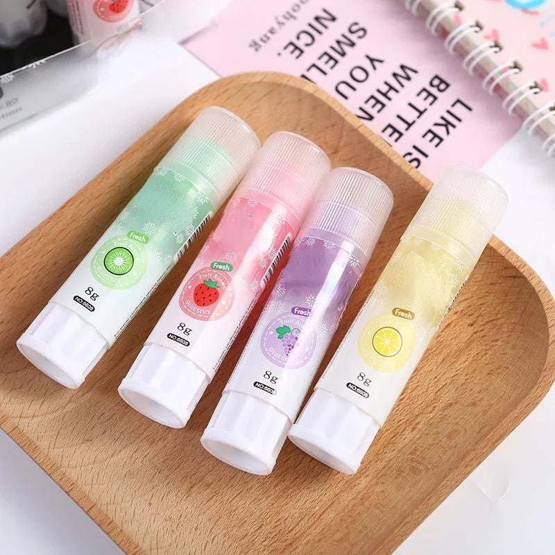 2Pcs Solid Glue Stick Safe & Child-Friendly for School  Office Supplies DIY for student manual accounting course