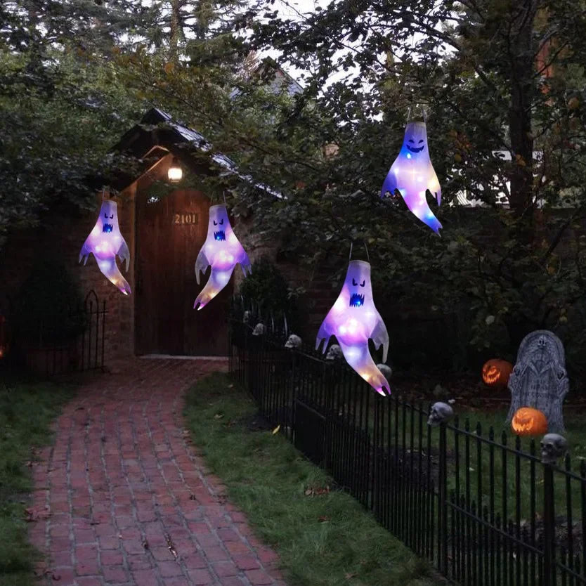 LED Hanging Ghost Light – Indoor & Outdoor Decor