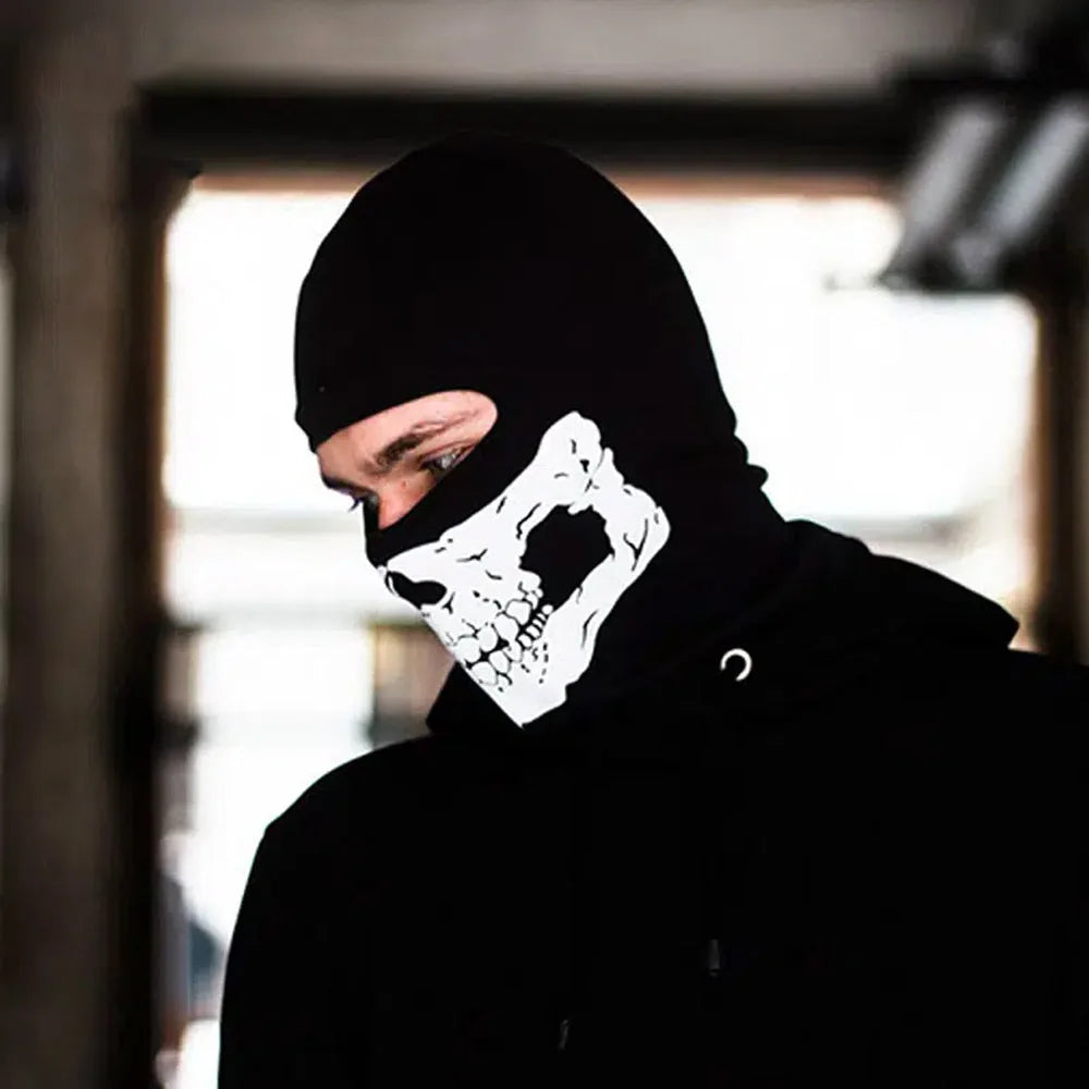 Skull Balaclava Face Mask – Halloween Costume