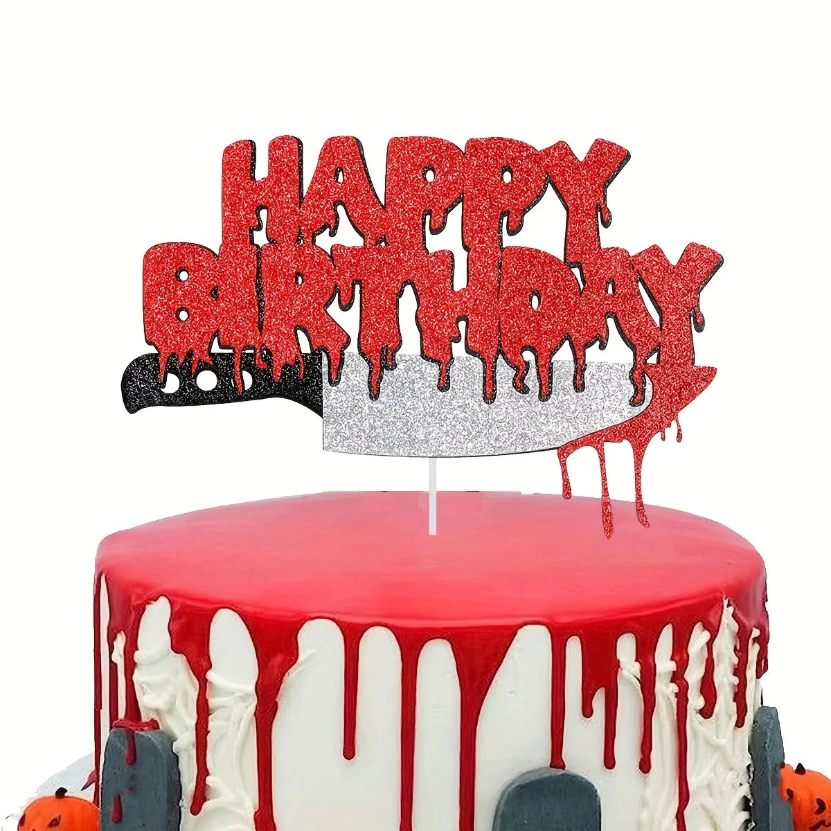 Spooky Halloween Cake Topper