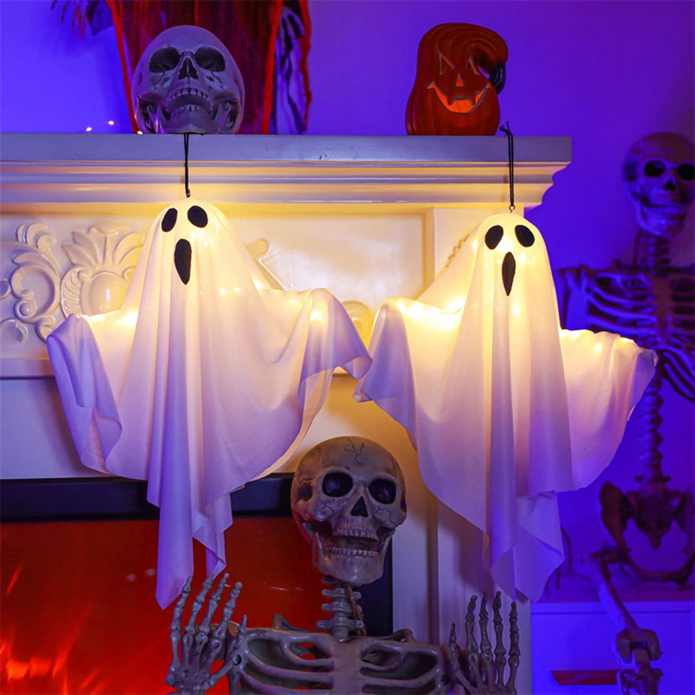 Glowing Ghost LED Hanging Decoration