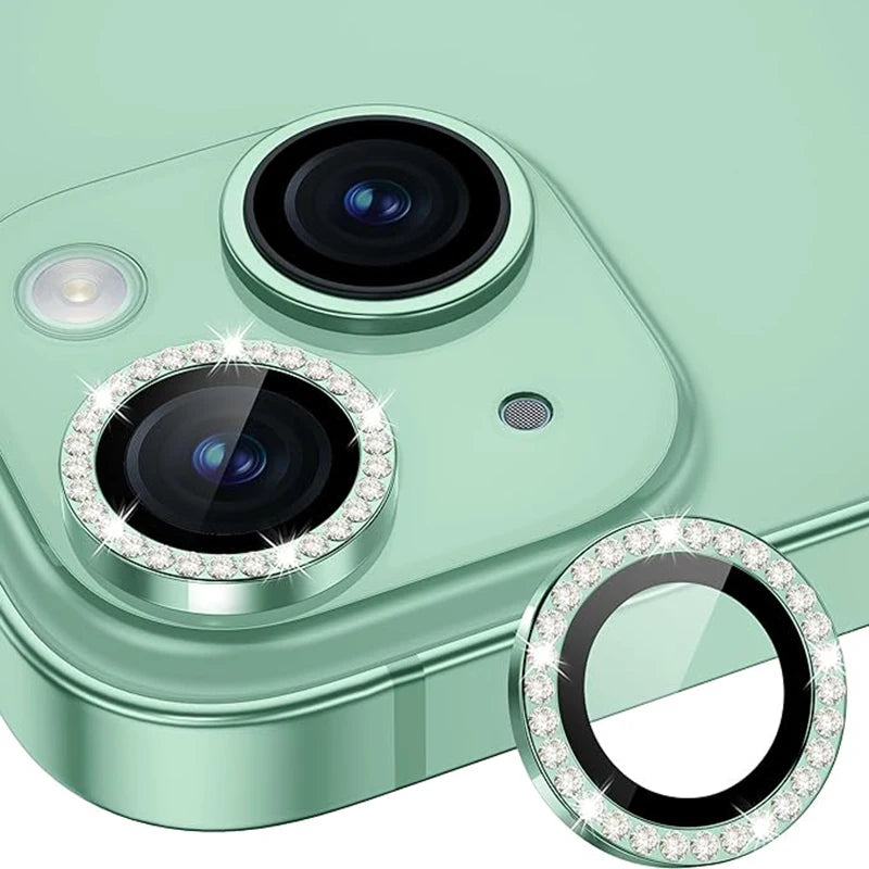3PCS Diamond Camera Lens Protector For iPhone 15 16 Pro Max Metal Protective Glass For iPhone 11 12 13 14 Pro Max Lens Glass
