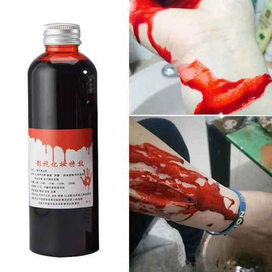Fake Blood Makeup – Halloween Costume Prop
