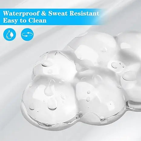 Mouse pad Wrist antislip silicone transparent Wrist brace Support Mat Memory Wrist Mouse Pad Computer Laptop keyboard Mat