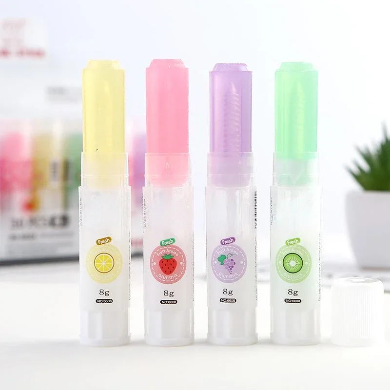 2Pcs Solid Glue Stick Safe & Child-Friendly for School  Office Supplies DIY for student manual accounting course