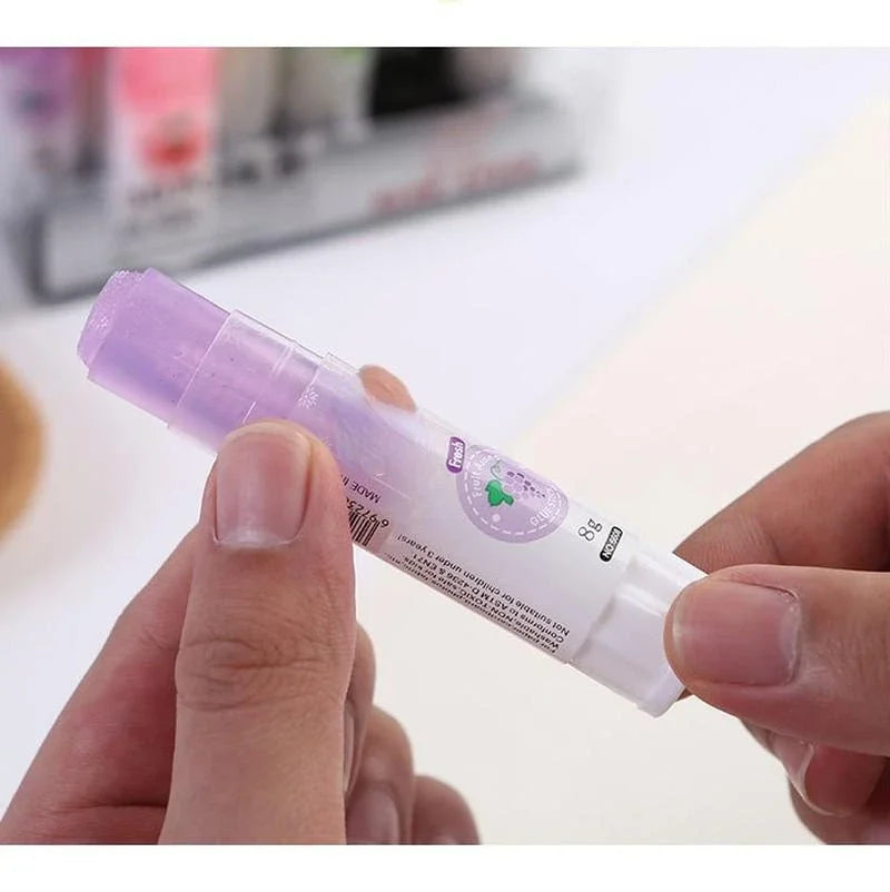 2Pcs Solid Glue Stick Safe & Child-Friendly for School  Office Supplies DIY for student manual accounting course