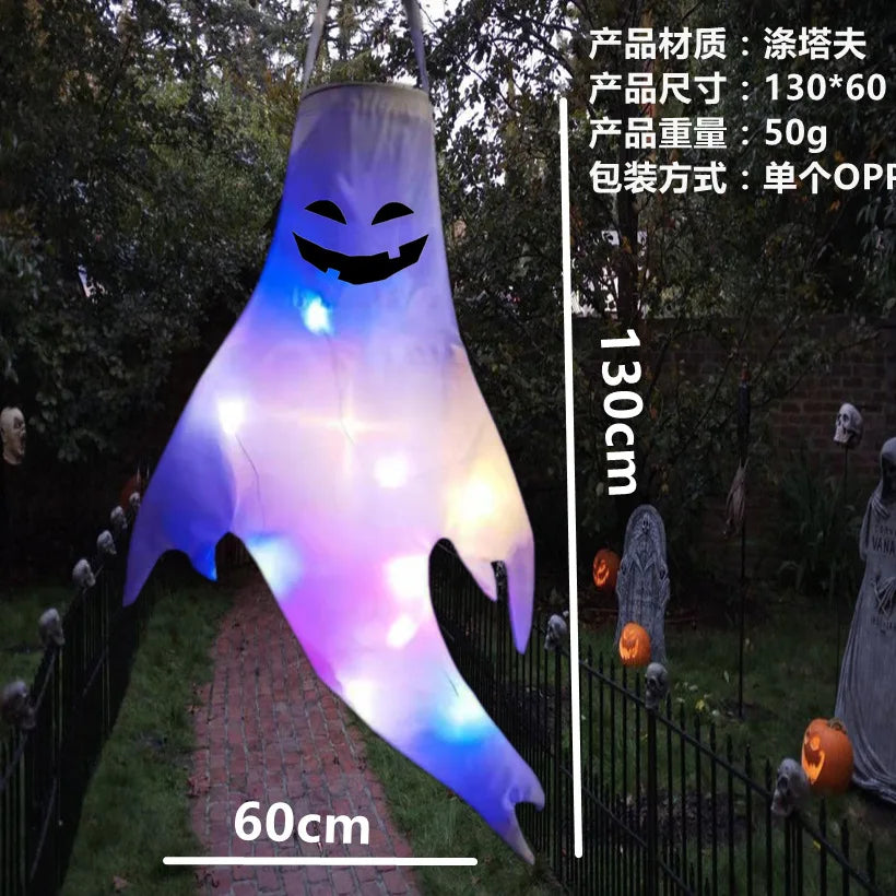 LED Hanging Ghost Light – Indoor & Outdoor Decor