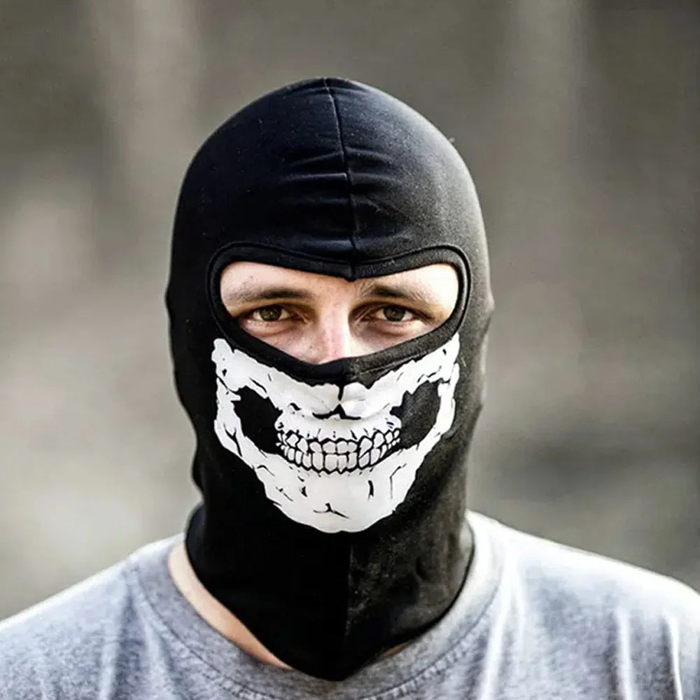 Skull Balaclava Face Mask – Halloween Costume