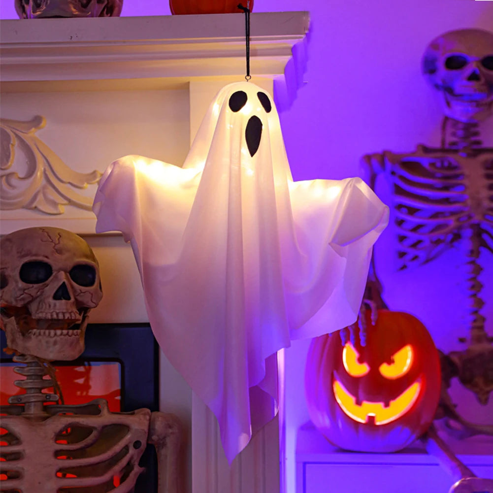 Glowing Ghost LED Hanging Decoration