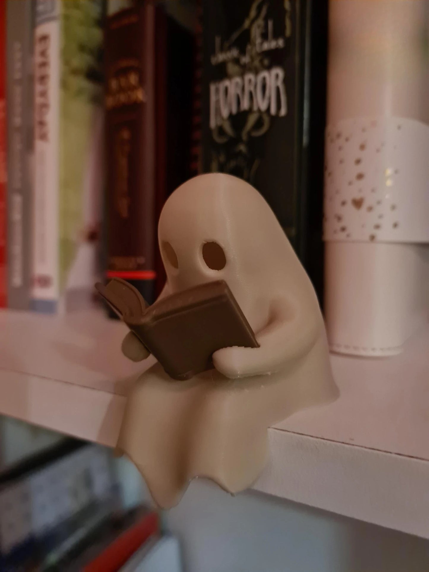 Flickering Ghost Shelf Sitter – Halloween Decor