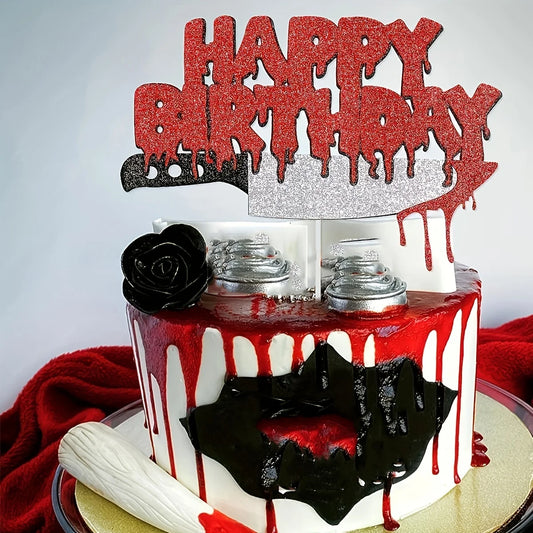 Spooky Halloween Cake Topper