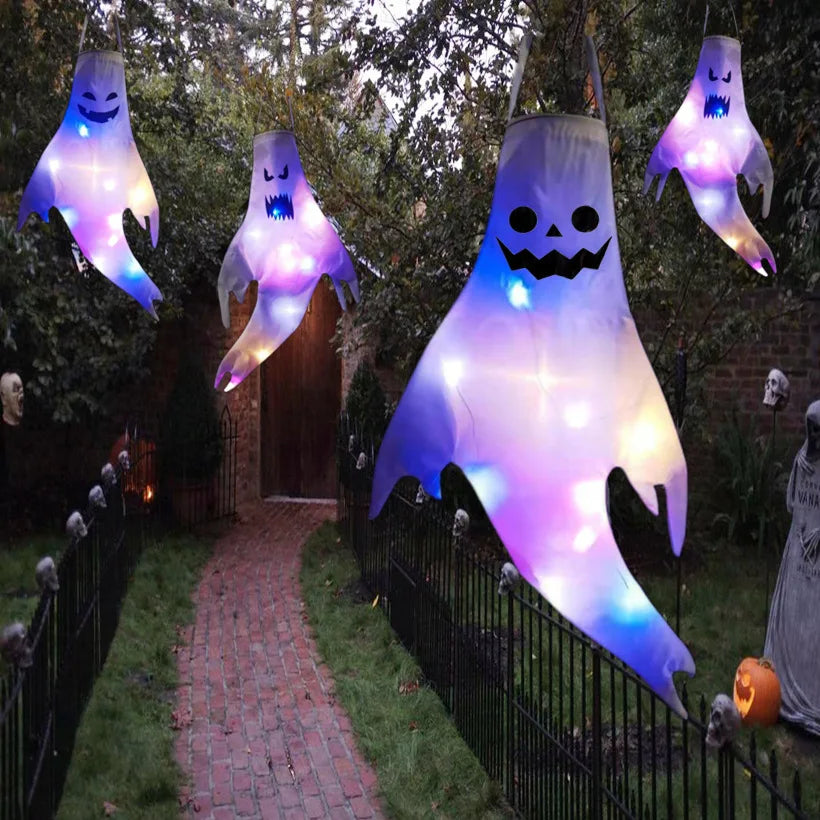 LED Hanging Ghost Light – Indoor & Outdoor Decor