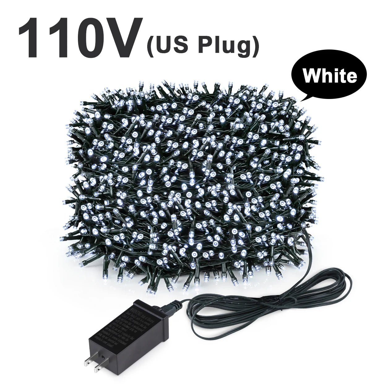 Led Outdoor Light String 100M 1000leds RGB Light Strip Christmas Tree New Year Led Lights Room Decor luces de navidad EU US Plug