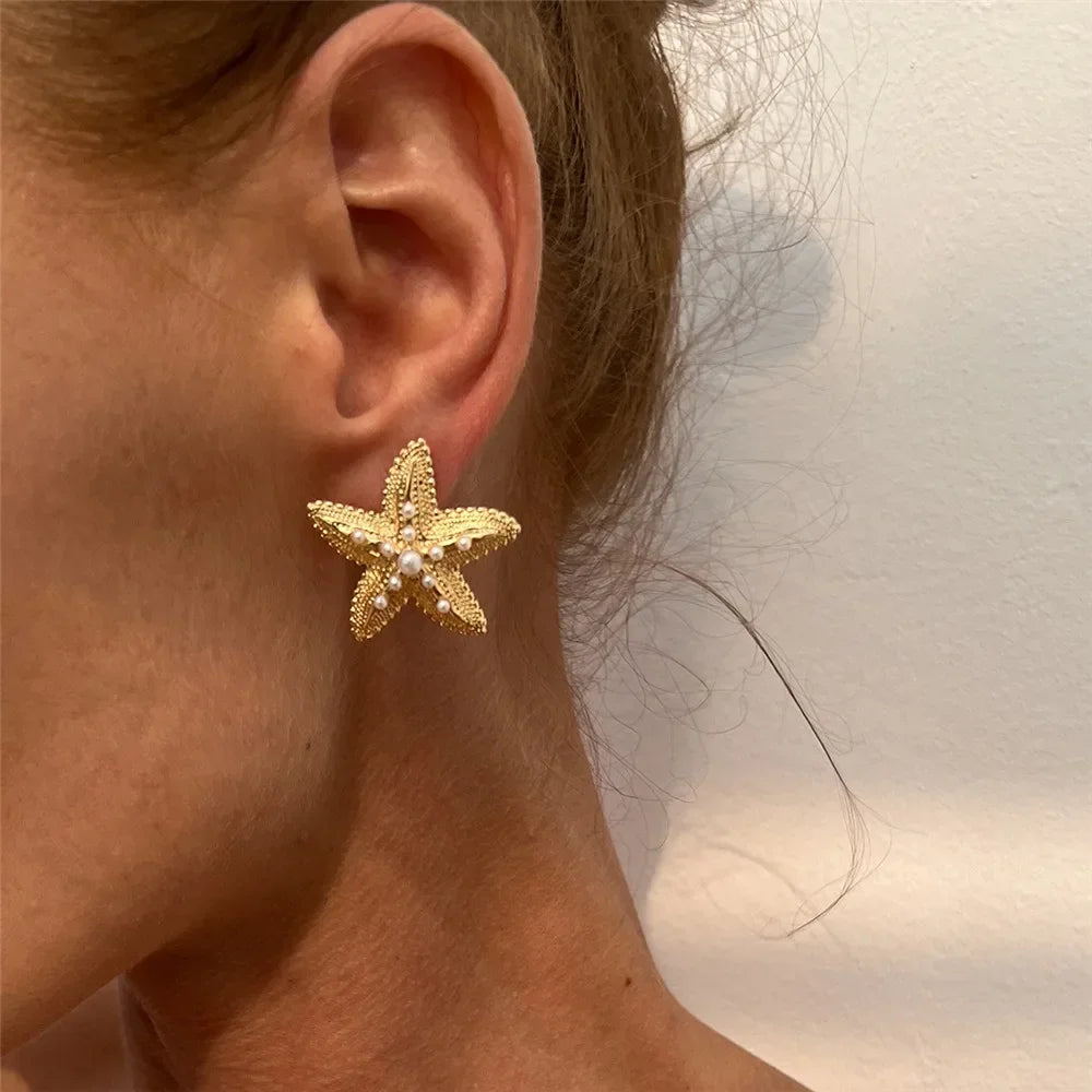 2025 New Design Fashion Crab Drop Earrings For Women Summer Vacation Beach Sea Animal Jewelry Cute And Fun Accessory Party Gift