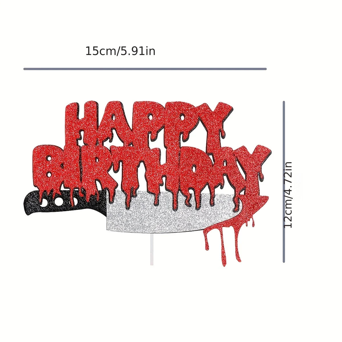 Spooky Halloween Cake Topper