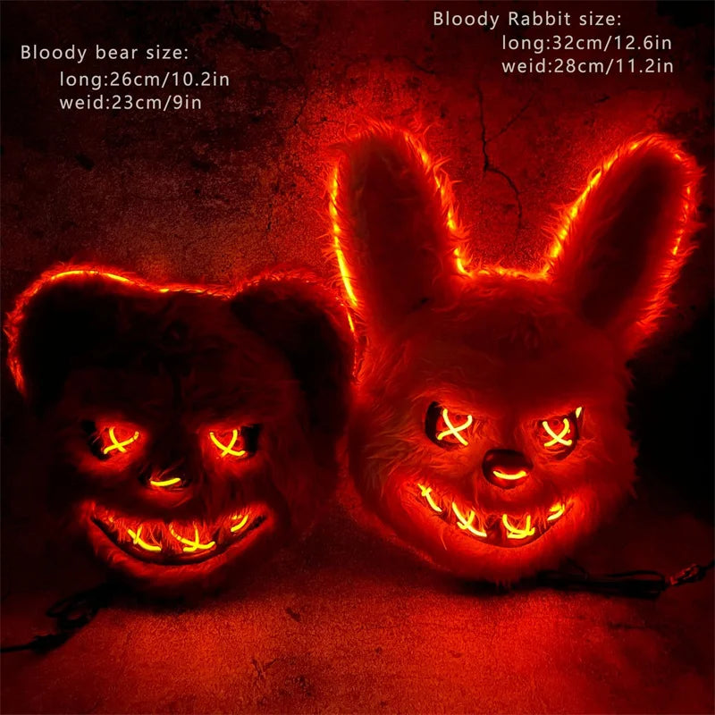 LED Animal Mask – Light-Up Halloween Costume